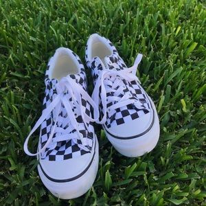 Checkered vans
